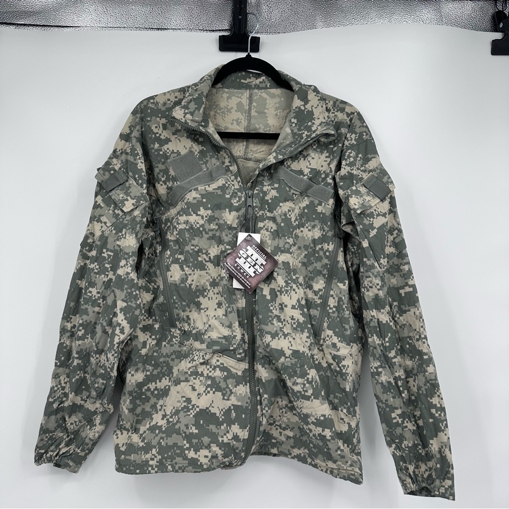 Men's Military Field Jacket - Digital Cyber Camouflage Medium I0020